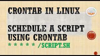 How to configure crontab in linux || want to schedule a script using crontab || Understand crontab |