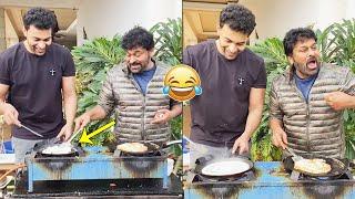 Megastar Chiranjeevi Making FUN With Varun Tej Dosa | Niharika Konidela | Daily Culture