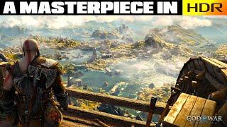 God of War Ragnarök - Best HDR Setting / HDR Tech Review - HDR Is Reference