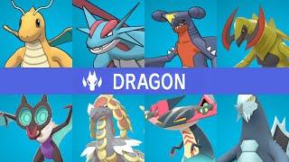 NEW All Dragon Type Pokémon | Gen1 – 9 | Full Pokedex | 4K