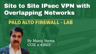 Module 31 - Site to Site IPsec VPN with Overlapping Networks | Palo Alto Firewall | Lab Demo