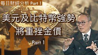 美元及比特幣強勢將重挫金價 Part 1 #2024/ 11/22 請到 jasper-lo.com 訂閱會員收看足本版Part 2 每日財經分析