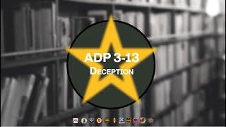 ADP 3-13: Deception