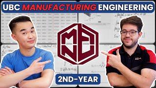 2ND-YEAR UBC MANUFACTURING ENGINEERING (MANU) - Everything YOU NEED to KNOW!