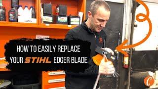 How to Replace Your Stihl Edger Blade (Step-By-Step)