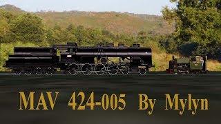 Hungarian Steam Locomotive MAV 424-005 ─ Made by Mylyn