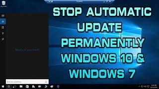 How to stop automatic windows 7 update permanently