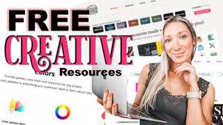 25 FREE CREATIVE RESOURCES | Find out where you can get free fonts, graphics, stock photos, & more