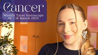 Cancer ️ A New Cycle Cant Begin Until THIS Happens!  March 2025 Weekly Tarot Horoscope