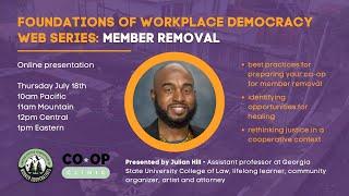 Foundations of Workplace Democracy: Member Removal in Worker Co-ops