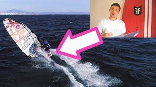 Die Powerhalse durchgleiten LEICHT GEMACHT?! | Windsurf Analyse #1