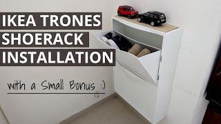 Ikea Shoe Rack Assembly - IKEA Trones Installation in Detail