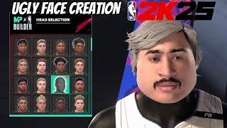 BEST UGLY FACE CREATION TUTORIAL in NBA 2K25!