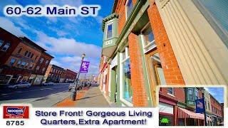 SOLD! Maine Downtown Commercial Building | 60-62 Main ST Houlton ME MOOERS REALTY # 8785