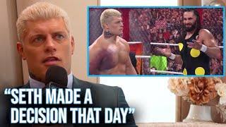 Cody Rhodes On Seth Rollins’ Reaction To His Torn Pec