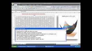 Grafica 3D con Excel !!MUY BUENO!!!