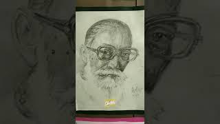 Pencil shading portrait, Harsh Art Creation, +91 9764280027, www.harshartcreation.com