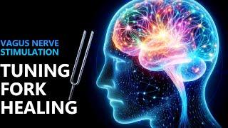 Vagus Nerve Stimulation Tuning Fork Frequency - Vagal Tone To Calm Down Healing Relax De-Stress