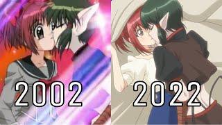 Tokyo Mew Mew - Kisshu & Ichigo Kiss Comparison