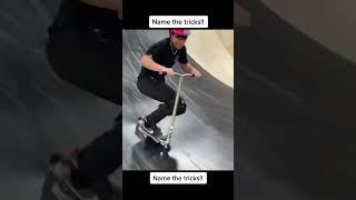 Can you name Brandon Tang’s tricks?!  #scooter #tricks #shorts