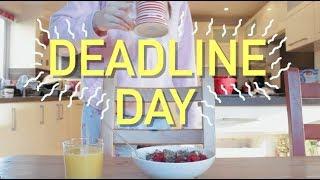 UNI DEADLINE DAY // STUDY VLOG