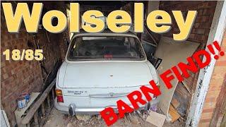 Is This The Most Boring Barn Find Ever? .... a 1970 Wolseley 18/85