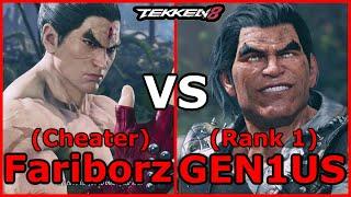 Tekken 8 - Fariborz (Cheater Kazuya) VS GENIUS (#1 Paul) | Best of 3 | Tekken 8 Replays Battles