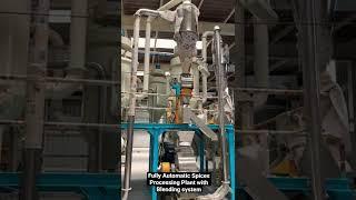 Fully Automatic Spices Processing plant with Blending System