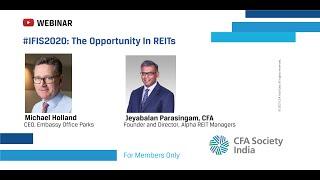 The Opportunity in REITs | Michael Holland | Jeyabalan Parasingam, CFA | 17 Dec 2020 | #IFIS