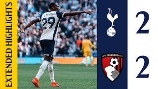 Tottenham Hotspur 2-2 AFC Bournemouth | Premier League Extended Highlights