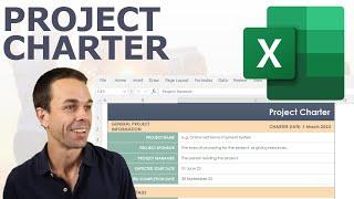 How to Make a Project Charter in Excel (BEST things to include!)