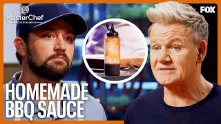 Gordon Ramsay Takes Home Chef’s BBQ Sauce | MasterChef