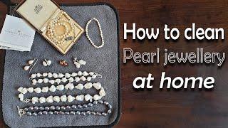 How to clean Pearl jewellery at home