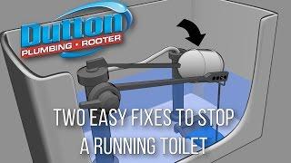 Dutton Plumbing  |  Two Easy Fixes To Stop A Running Toilet