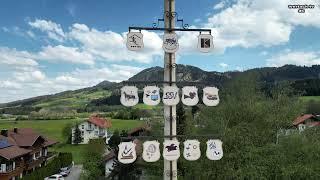 Maibaumaustellen Wertach 2024