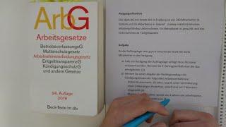 Prüfungsvorbereitung Industriemeister IHK, BQ, Rechtsbewusstes Handeln, RBH, Kündigung