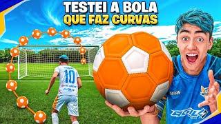 A BOLA QUE MAIS FAZ CURVAS NO MUNDO! *é impossível defender esse chute