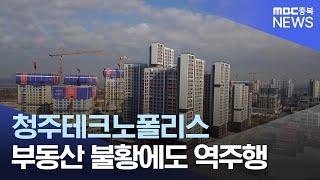 부동산 불황 속 역주행 '청주테크노폴리스'