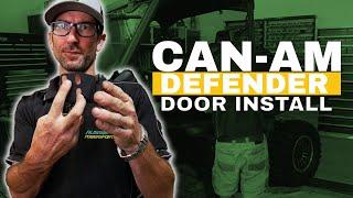 Can-Am Defender Door Install Tutorial