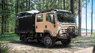 ISUZU NPS 4x4 CREW CAB - WALKTHROUGH - SAHARA BEIGE!!