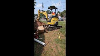 Small commercial kitchen plumbing rough