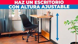 How to make an adjustable desk for work or study