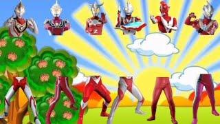 mencocokkan Badan super Hero Ultraman yang terpisah