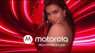 This festive say Hello Colours, Hello AI with Motorola Smartphones on @flipkart. Hoja Rangeela re!