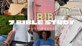 7 Must-Have Bible Study Tools Every Christian Should Use | Bibles, Commentaries & More!
