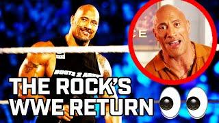 The Rock Teases WWE Comeback For Roman Reigns Match