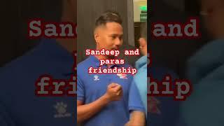 Sandeep and paras friendship #sandeeplamichane #paraskhadka #nepalicricket #nepalcricketteam