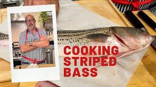 A Delicious STRIPED BASS recipe YOU WILL LOVE!