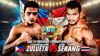 John Michael Zulueta  VS Silem Serang  | ABF Flyweight Championship