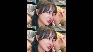 Cheng Xiao is beautiful even she's crying